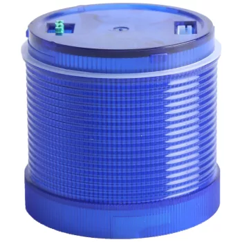   Tracon NYG3-70230B, Fényjelző oszlop, kék fényű henger 230V AC, IP65