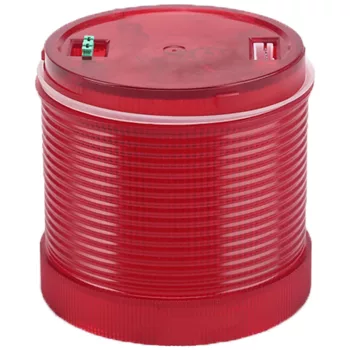  Tracon NYG3-7024R, Fényjelző oszlop, piros fényű henger 24V AC/DC, IP65