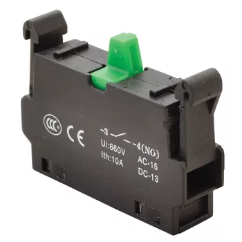   Tracon NYG3-CE1 Érintkező-egység NYG(K)3 sorozathoz NO 1×NO, 5A/230V AC-15, 1A/230V DC-13