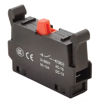   Tracon NYG3-CE2 Érintkező-egység NYG(K)3 sorozathoz NC 1×NC, 5A/230V AC-15, 1A/230V DC-13