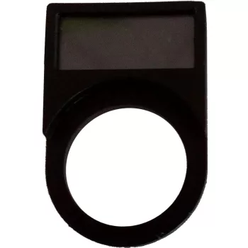   Tracon NYG3-LHB Felirati tábla (hátoldalról pattintható) 25×10mm; ABS