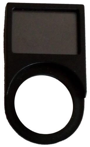 Tracon NYG3-LHBH Felirati tábla (hátoldalról pattintható) 25×17mm; ABS