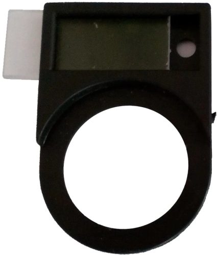 Tracon NYG3-LHS Felirati tábla (oldalról csúsztatható) 25×10mm; ABS