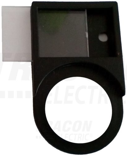 Tracon NYG3-LHSH Felirati tábla (oldalról csúsztatható) 25×17mm; ABS