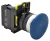 Tracon NYG3-MB Gombafejű nyomógomb, kék 1×NO, 5A/230V AC-15, 40mm, IP65