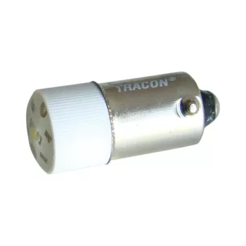 Tracon NYGL-AC400W LED-es jelzőizzó, fehér 400V AC, Ba9s