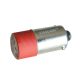 Tracon NYGL-ACDC230R LED-es jelzőizzó, piros 230V AC/DC, Ba9s