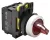 Tracon NYK3-SL24R Világítókaros kapcsoló, piros, LED, kétállású, rugóvissza 1×NO+1×NC, 5A/230V AC-15, IP65, LED 230V AC/DC