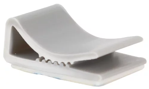 Tracon OKT15, Öntapadós kábeltartó L=15mm, W=24mm, H=9mm