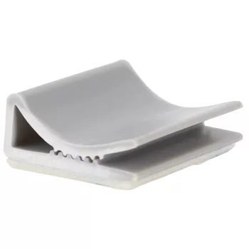 Tracon OKT25, Öntapadós kábeltartó L=25mm, W=24mm, H=9mm