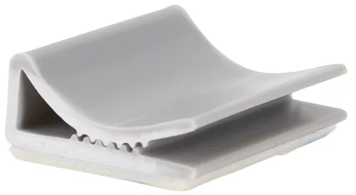 Tracon OKT25, Öntapadós kábeltartó L=25mm, W=24mm, H=9mm