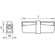 Tracon OLC11D, Szerviz kapocs 0,5-2,5mm2, 24A, 400VAC, 2P
