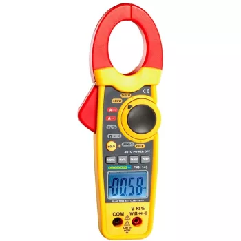   Tracon PAN149, Digitális lakatfogó AC/DC TrueRMS Wattmérő ACV/DCV 600V, R, ACA/DCA 1000A, 240kW, d=36mm