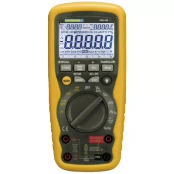   Tracon PAN189USB, Digitális multiméter USB True RMS DCV, ACV, DCA, ACA, OHM, C, °C, dioda, IP67