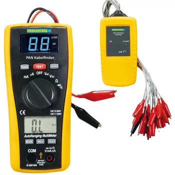   Tracon PANKABELFINDER, Digitális multiméter és kabelkereső ×16