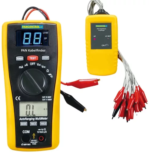 Tracon PANKABELFINDER, Digitális multiméter és kabelkereső ×16