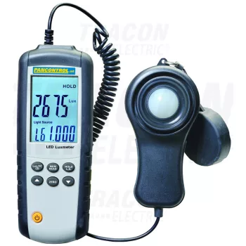   Tracon PANLUXMETER, Luxmérő 40, 400, 4.000, 40.000, 400.000 Lux