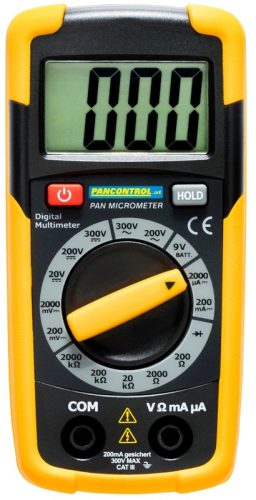 Tracon PANMICROMETER, Digitális multiméter DCV, ACV, DCA, OHM, dioda