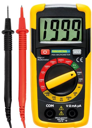 Tracon PANMICROMETER, Digitális multiméter DCV, ACV, DCA, OHM, dioda