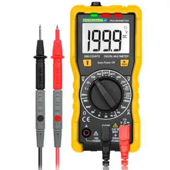   Tracon PANMINIMETER, Digitális multiméter DCV, ACV, DCA, OHM, dioda, NCV