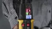Tracon PANMV-1000AD, 2 pólusú feszültségvizsgáló és AVK teszter, LED LCD kijelző 12-1000V AC/DC, 30mA FI‐Test