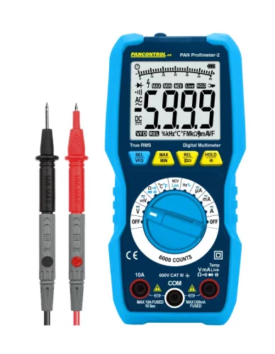 Tracon PANPROFIMETER-2 TRMS digitális multiméter 600 V 10 A