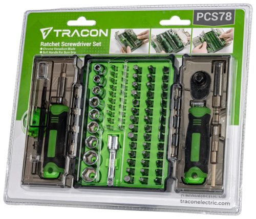 Tracon PCS78 Szerszám készlet 78pcs