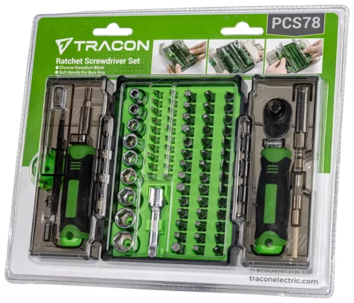 Tracon PCS78 Szerszám készlet 78pcs