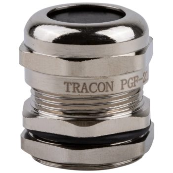   Tracon PGF-21, Gázmenetes tömítőszelence, fém IP66, 12-16mm