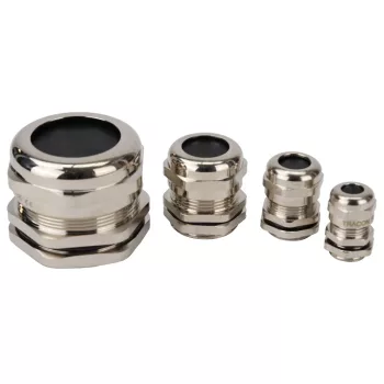   Tracon PGF-42, Gázmenetes tömítőszelence, fém IP66, 30-35mm