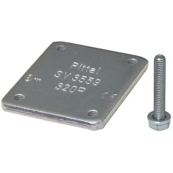   Tracon PK40/34X10, Leágazó modul, 34×10 mm-es lemezsínhez, 40mm-es sínre