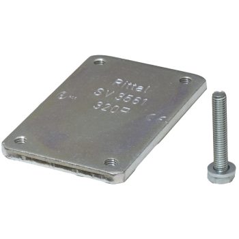   Tracon PK50/54X10, Leágazó modul, 54×10 mm-es lemezsínhez, 50mm-es sínre