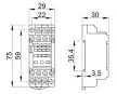 Tracon PYF14A Relé aljzat RM14