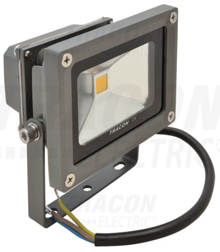 Tracon R-SMD-10WW, Fényvető SMD fényforrással 10 W, 2700 K, IP65, 100-240 V AC, 700 lm, EEI=A