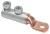 Tracon RA95-150CS12, Szakadófejes csavaros réz-alumínium szemes csősaru 95-150mm2,2×M12