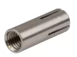 Tracon RFD6 Rozsdamentes fémdübel M6, 25x8mm
