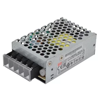   Tracon RS-25-12, Fém házas LED meghajtó szalagokhoz, szabályozható DC kimenet 85-264 VAC / 12 VDC; 25 W; 0-2,1 A