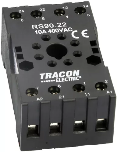 Tracon RS90.22 Relé aljzat RM08, RT08