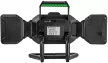 Tracon RSMDAB50W Hordozható akkumulátoros LED fényvető+USB töltő 110-240 VAC, 50W, IP54, 3,7V, 12Ah, 5000lm, 4000K