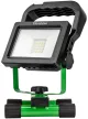 Tracon RSMDAF10W Hordozható akkumulátoros LED fényvető +USB töltő 110-240 VAC, 10W, IP54, 3,7V, 2,2Ah, 800lm, 4000K