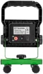Tracon RSMDAF10W Hordozható akkumulátoros LED fényvető +USB töltő 110-240 VAC, 10W, IP54, 3,7V, 2,2Ah, 800lm, 4000K