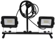 Tracon RSMDAW220W, Állványos LED szerelő fényvető 180-240 VAC, 2×20W, 4000K, IP65, 2×1600lm,