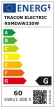 Tracon RSMDAW230W, Állványos LED szerelő fényvető 180-240 VAC, 2×30W, 4000K, IP65, 2×2400lm,
