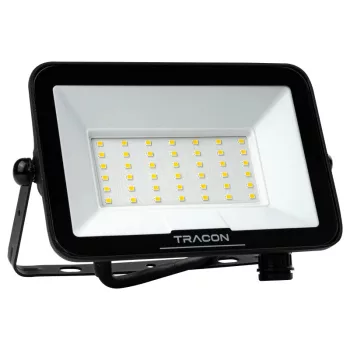 Tracon RSMDCR30W LED fényvető CREE chippel 30 W 4000 K IP54