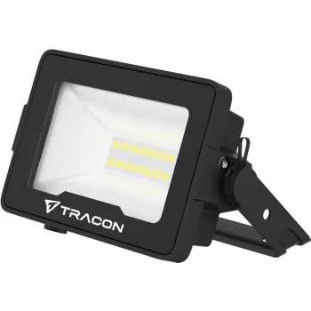 Tracon RSMDH10W LED fényvető CREE chippel, fekete, 220-240V AC, 10W, 4000K, IP66, 1300lm, EEI=E