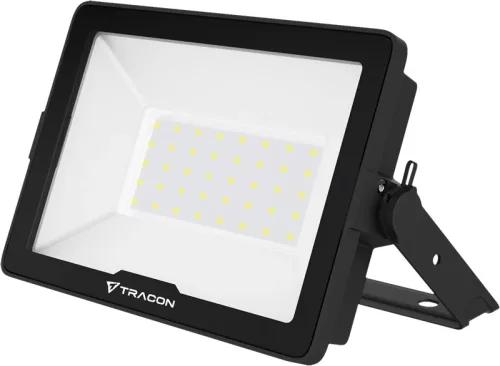 Tracon RSMDH30W LED fényvető CREE chippel, fekete, 220-240V AC, 30W, 4000K, IP66, 3900lm, EEI=E