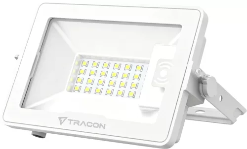 Tracon RSMDHFM20W LED fényvető CREE chippel és mozgásérzékelővel, fehér, 20W, 4000K, IP66, 2600 lm