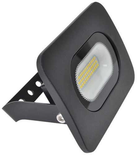 Tracon RSMDL20H, LED fényvető beépített bekötődobozzal (kábel nélkül),fekete 220-240V AC, 20W, 4000K, IP65, 1500lm,