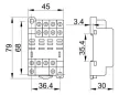 Tracon RSPTF-14A Relé aljzat RL14