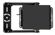 Tracon RSVA450W25 Stadion világító fényvető 100-240V,50Hz,450W,65700lm,4000K,IP66,25°,1-10V,EEI=D